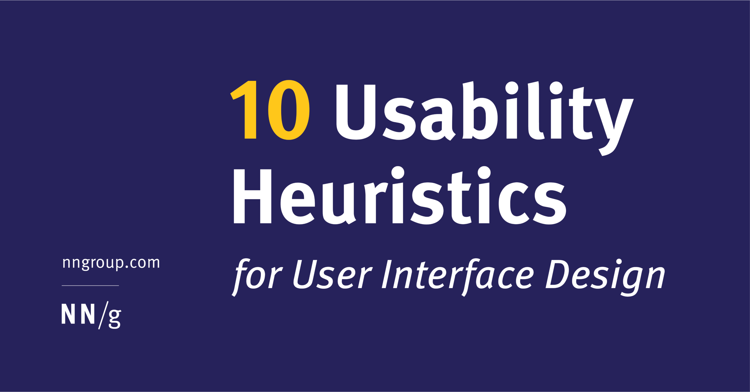 10 nguyên tắc usability của Nielsen: kim chỉ nam cho mọi giao diện